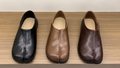 Chaussures café à bout séparé
