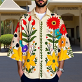 INCERUN — chemise ample à grandes fleurs — photo du produit